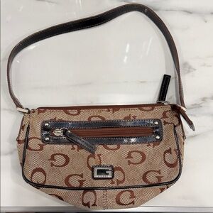 Vintage G by Guess Monogram Mini Shoulder Bag